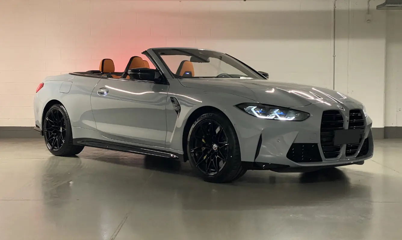 BMW M4 Competition Cabrio xDrive a noleggio a Milano
